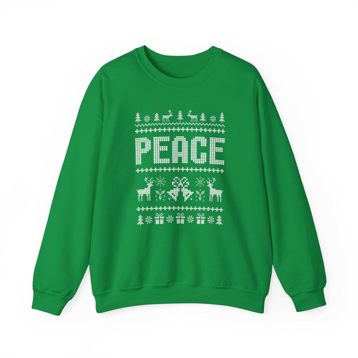 I Come In Peace T-Shirt Sweatshirt Hoodie – Funny Ugly Christmas Sweater Reindeer Holiday Humor Graphic Apparel