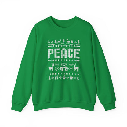 I Come In Peace T-Shirt Sweatshirt Hoodie – Funny Ugly Christmas Sweater Reindeer Holiday Humor Graphic Apparel