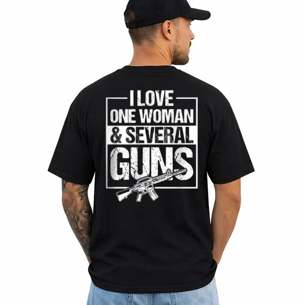 Funny Protective Girl Dad Humor Graphic T Shirt Gift For Fathers