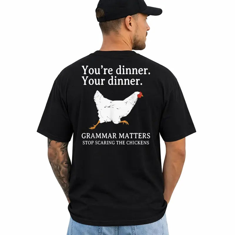 Youre Dinner Funny Adult Humor Graphic T Shirt For Men