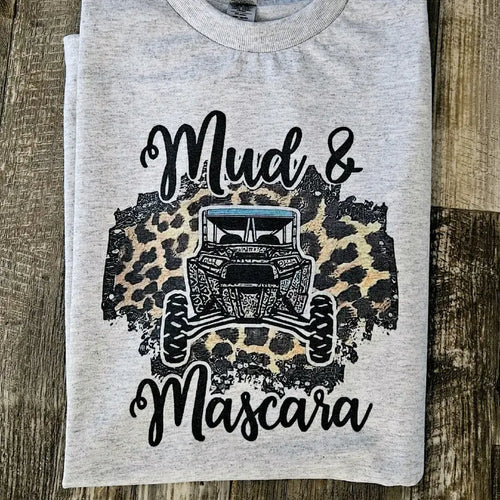Mud And Mascara Sxs Riding Mudding Trail Ride T Shirt