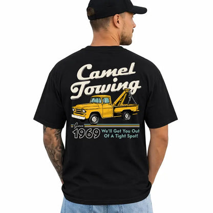 Funny Vintage Car Classic Truck Retro Automotive T Shirt For Men