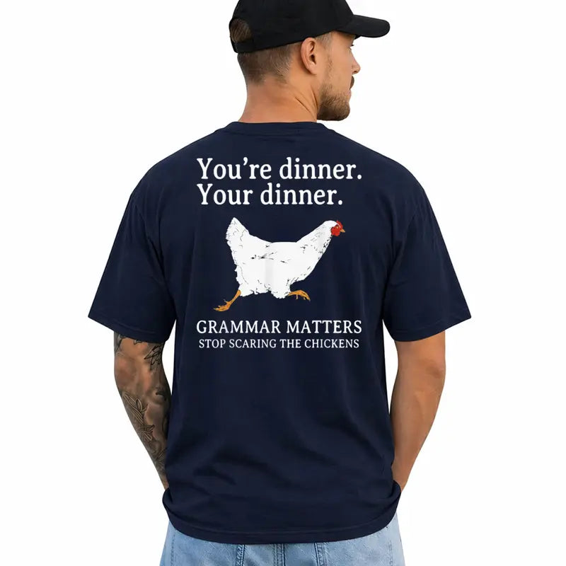 Youre Dinner Funny Adult Humor Graphic T Shirt For Men