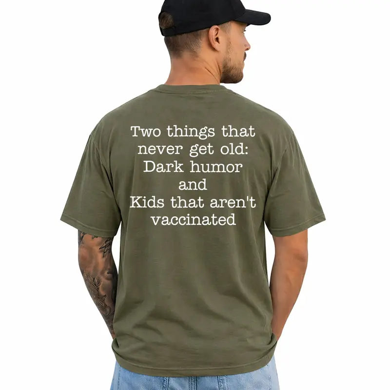 Two Things That Never Get Old Funny Adult Humor Graphic T Shirt