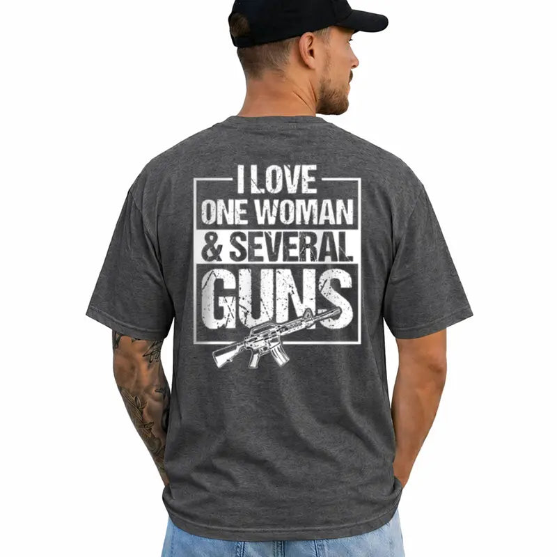 Funny Protective Girl Dad Humor Graphic T Shirt Gift For Fathers