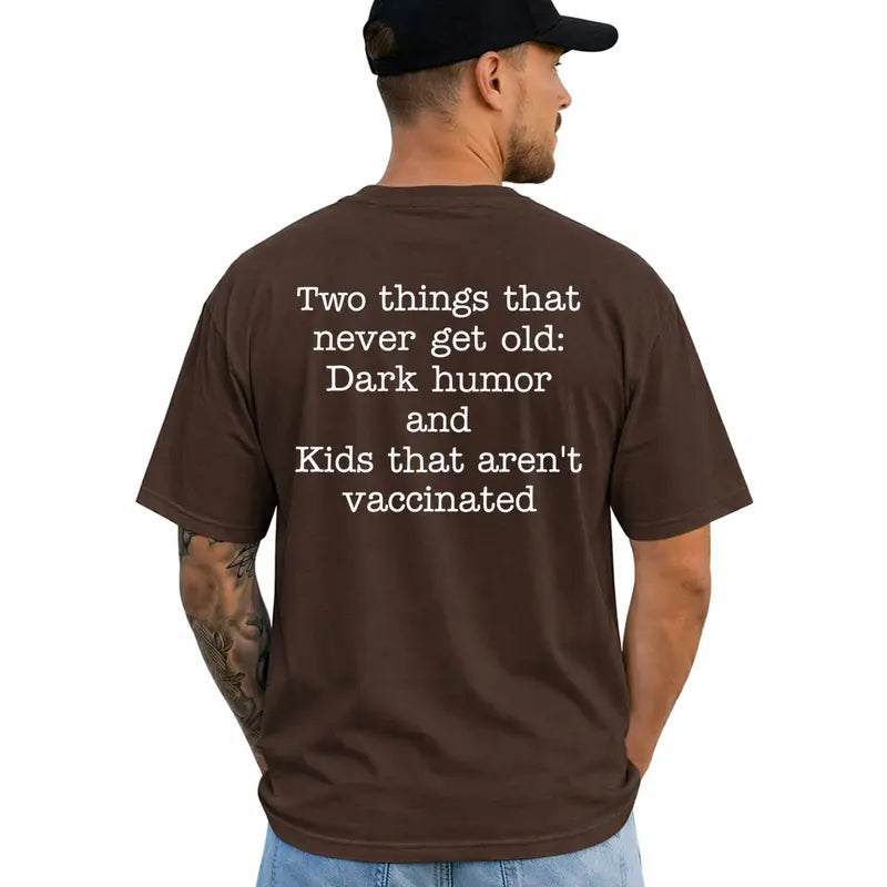 Two Things That Never Get Old Funny Adult Humor Graphic T Shirt