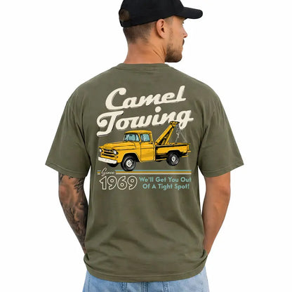 Funny Vintage Car Classic Truck Retro Automotive T Shirt For Men